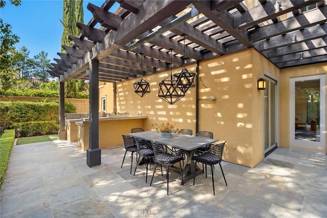 24 Tesoro, Irvine, CA 92618 - view of patio / terrace featuring a pergola