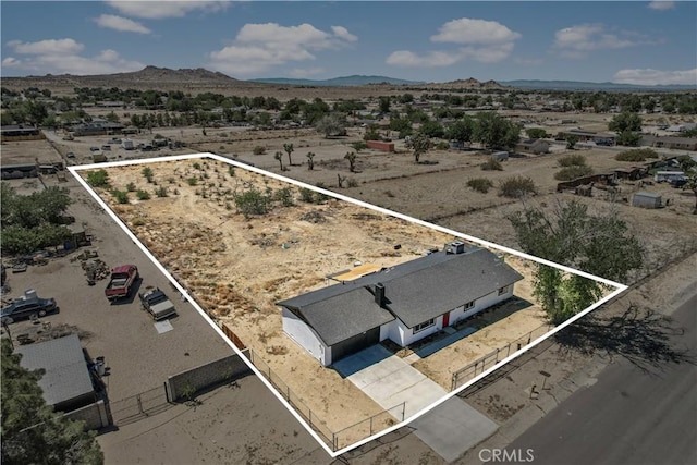 40635 159th St E, Lancaster, CA 93535 - overview of rural landscape with property boundaries highlighted