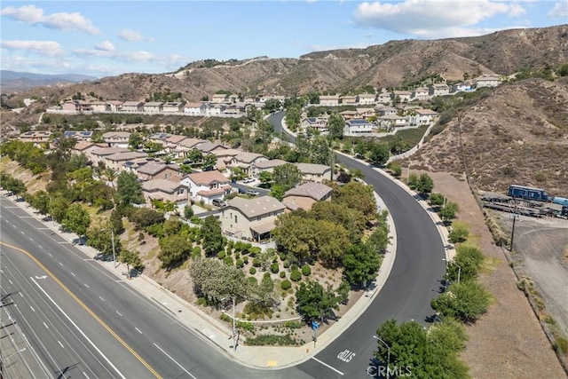 29513 Blake Way, Canyon Country, CA 91387 - aerial view of property and surrounding area with nearby suburban area and mountains
