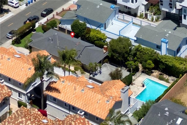 2012 Perry Ave, Redondo Beach, CA 90278 - aerial perspective of suburban area with a pool