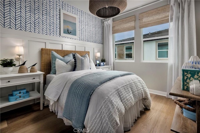 2626 Everly Dr, San Diego, CA 92108 - bedroom with wood finished floors and baseboards