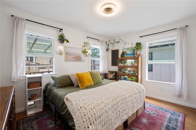 2848 S Kerckhoff Ave, San Pedro, CA 90731 - bedroom with wood finished floors and baseboards