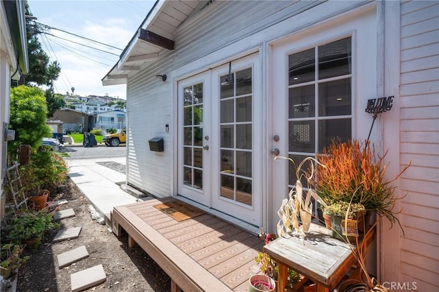 2848 S Kerckhoff Ave, San Pedro, CA 90731 - view of exterior entry featuring french doors