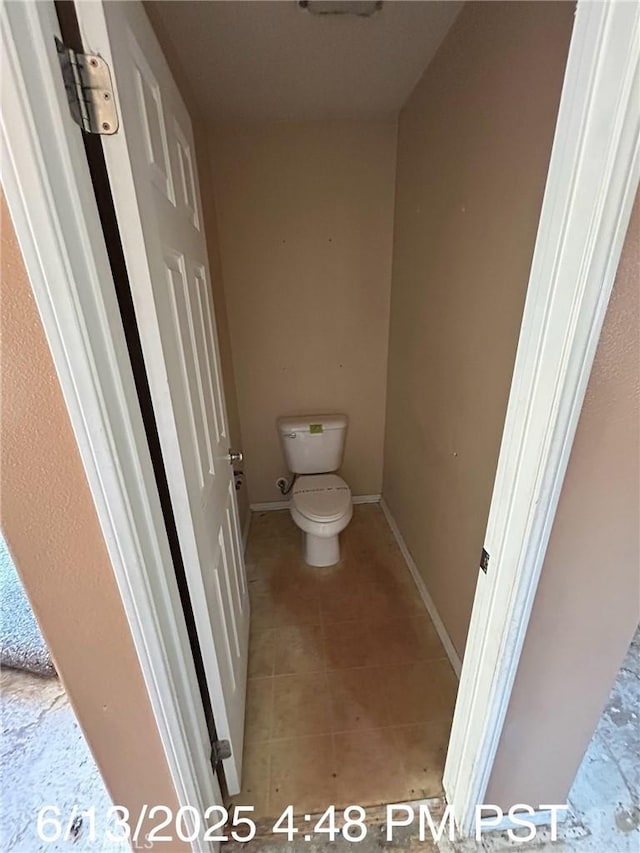 6921 Montego St, Chino, CA 91710 - bathroom featuring toilet and tile patterned floors