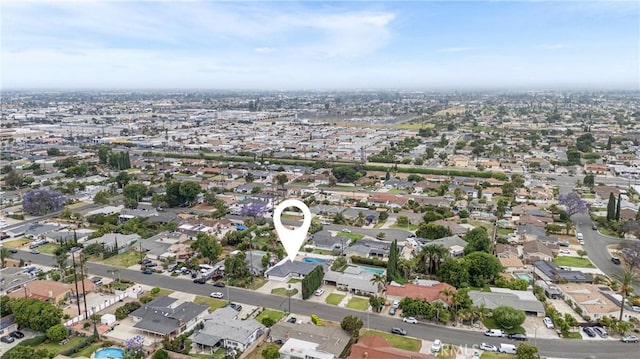 8771 La Grand Ave, Garden Grove, CA 92841 - aerial view of property and surrounding area featuring nearby suburban area