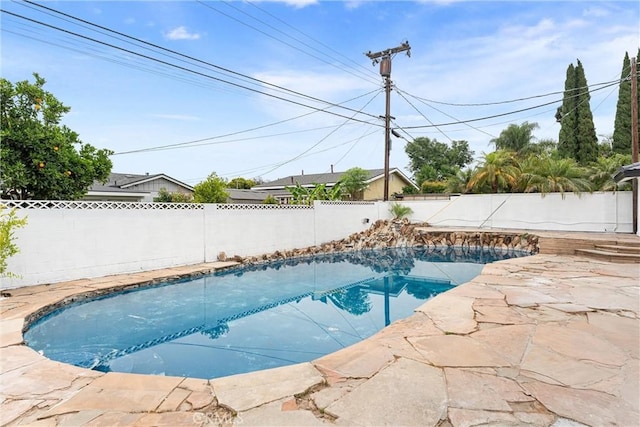 8771 La Grand Ave, Garden Grove, CA 92841 - view of pool featuring a fenced backyard and a patio
