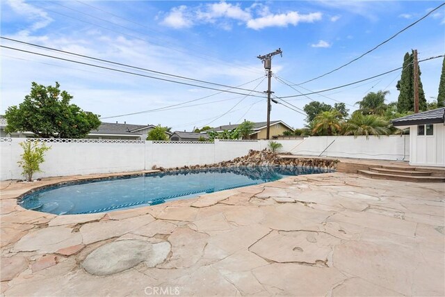 8771 La Grand Ave, Garden Grove, CA 92841 - view of pool with a fenced backyard and a patio