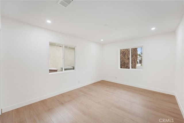 8771 La Grand Ave, Garden Grove, CA 92841 - unfurnished room featuring light wood finished floors and recessed lighting