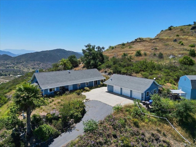 772 Rainbow Crest Rd, Fallbrook, CA 92028 - view of subject property with a mountain backdrop