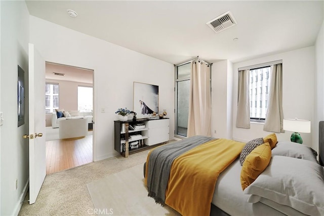 3810 Wilshire Blvd Unit 805, Los Angeles, CA 90010 - bedroom with light colored carpet and baseboards