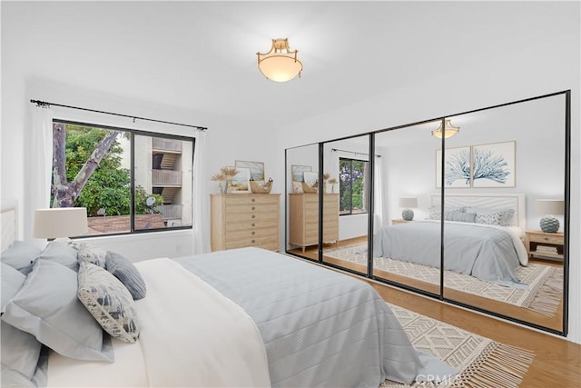 7505 Hampton Ave Unit 8, West Hollywood, CA 90046 - bedroom featuring wood finished floors