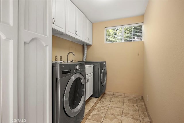12281 Alta Panorama, North Tustin, CA 92705 - laundry area featuring cabinet space and independent washer and dryer