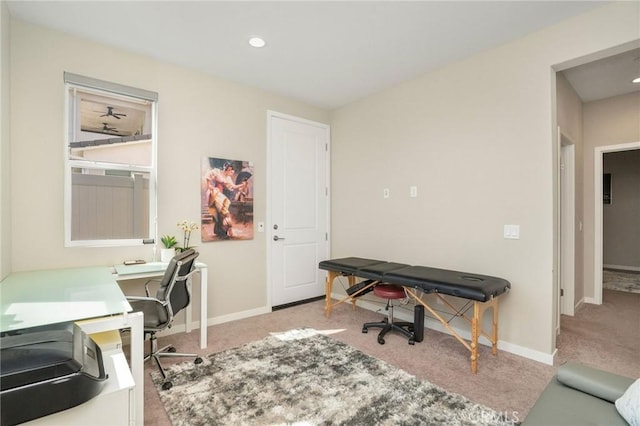 28511 Sparrow Way, Saugus, CA 91350 - office featuring carpet flooring and recessed lighting