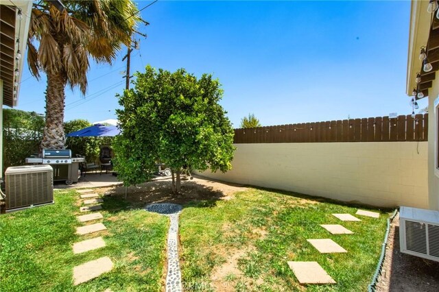 2685 Arrow Hwy, La Verne, CA 91750 - fenced backyard featuring a patio area