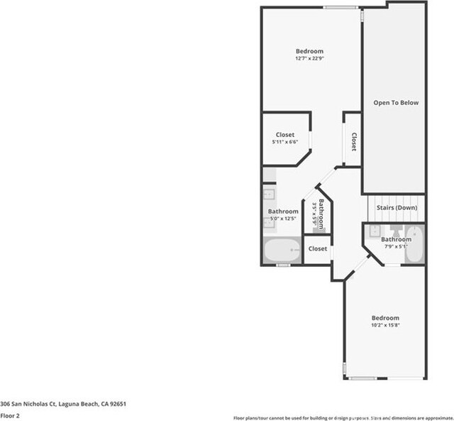 306 San Nicholas Ct, Laguna Beach, CA 92651 - view of home floor plan