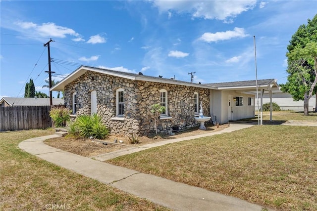 6910 Carnelian St, Rancho Cucamonga, CA 91701 - view of front of property featuring stone siding