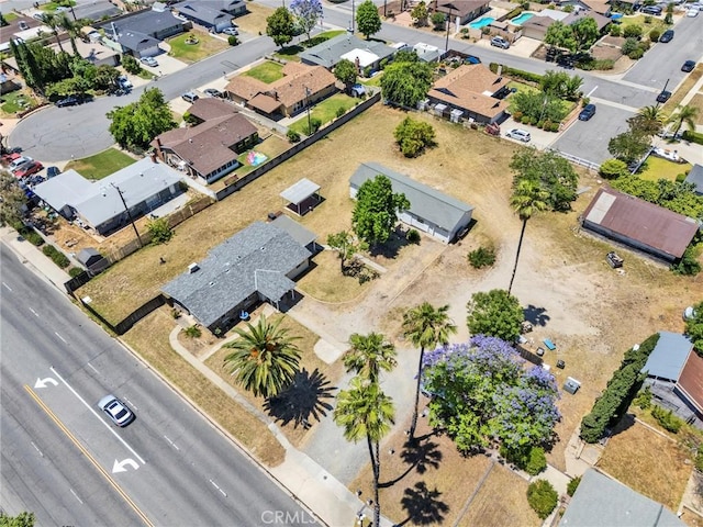 6910 Carnelian St, Rancho Cucamonga, CA 91701 - aerial view of property and surrounding area featuring nearby suburban area