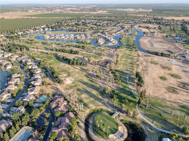 14655 Spanish Bay Way, Chowchilla, CA 93610 - aerial view of property's location with a large body of water, nearby suburban area, and a golf club