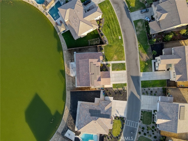 14655 Spanish Bay Way, Chowchilla, CA 93610 - aerial perspective of suburban area with a large body of water