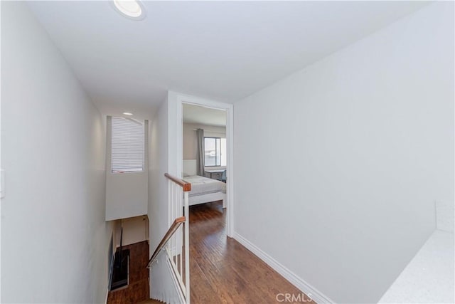 9724 Walker Ct Unit 18, Cypress, CA 90630 - corridor with an upstairs landing and wood finished floors