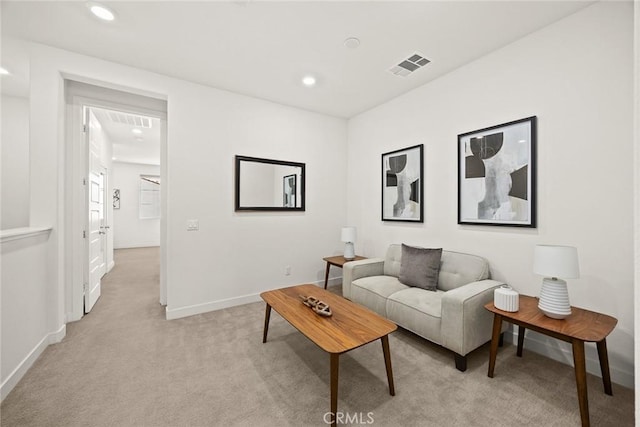 24 Bedford Ct, Arcadia, CA 91007 - living room featuring light carpet and recessed lighting