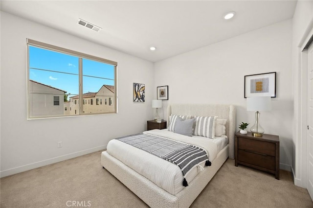 24 Bedford Ct, Arcadia, CA 91007 - carpeted bedroom with baseboards and recessed lighting