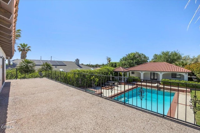 1140 W Lancaster Blvd, Lancaster, CA 93534 - view of swimming pool featuring a patio and a gazebo