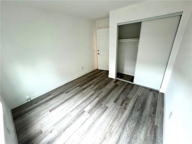 125 Campanita Ct, Monterey Park, CA 91754 - unfurnished bedroom featuring wood finished floors and a closet