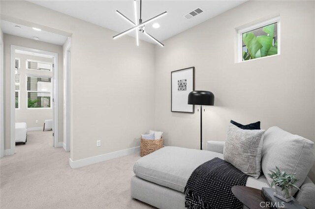 160 Mirth, Irvine, CA 92618 - living area with carpet and baseboards
