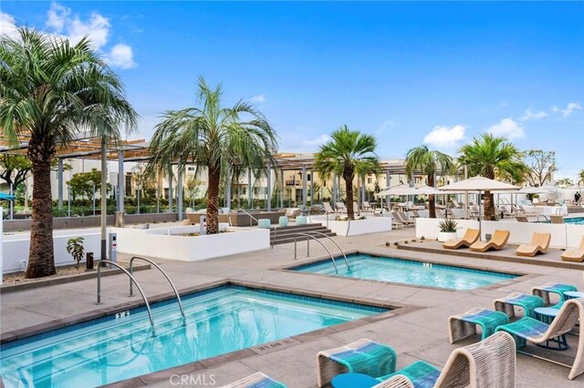 160 Mirth, Irvine, CA 92618 - community pool featuring a hot tub