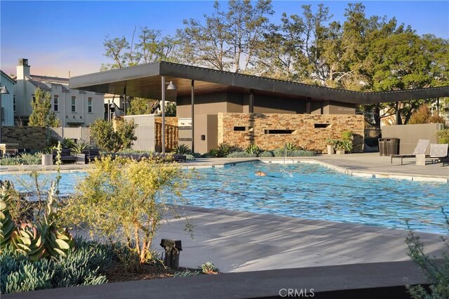 160 Mirth, Irvine, CA 92618 - community pool with a patio area