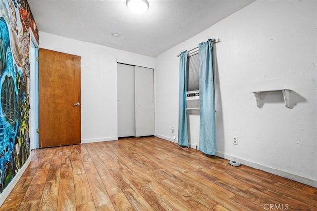 6685 Navajoa Ave, Atascadero, CA 93422 - unfurnished bedroom featuring wood finished floors and a closet