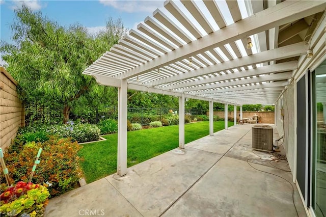 868 Ethelinda Way, Brea, CA 92821 - fenced backyard featuring a patio area and a pergola