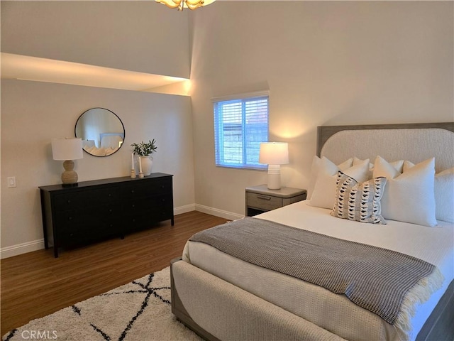 868 Ethelinda Way, Brea, CA 92821 - bedroom with wood finished floors and a high ceiling