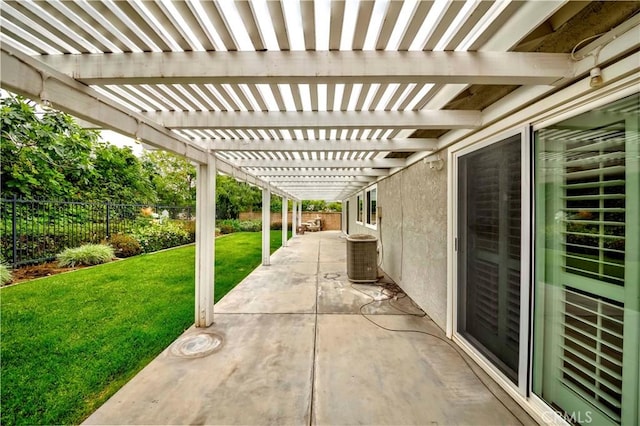 868 Ethelinda Way, Brea, CA 92821 - fenced backyard featuring a pergola and a patio area
