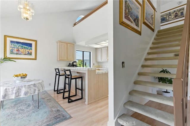 39239 Walnut Ter, Fremont, CA 94536 - stairway with wood finished floors