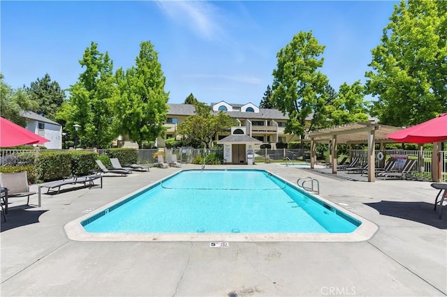 39239 Walnut Ter, Fremont, CA 94536 - community pool featuring a pergola and a patio