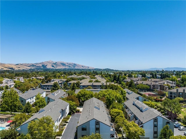 39239 Walnut Ter, Fremont, CA 94536 - aerial view of residential area featuring mountains
