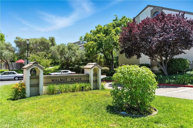 39239 Walnut Ter, Fremont, CA 94536 - community sign featuring a yard