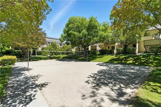 39239 Walnut Ter, Fremont, CA 94536 - view of property's community featuring volleyball court and a lawn