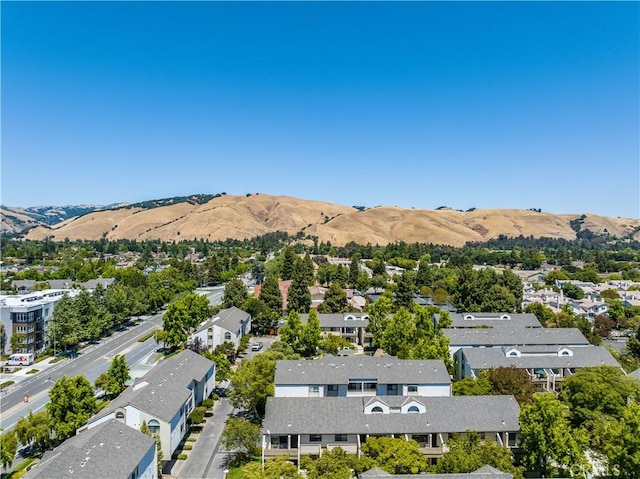 39239 Walnut Ter, Fremont, CA 94536 - aerial perspective of suburban area featuring a mountainous background