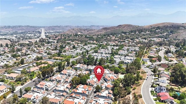960 Golden Springs Dr Unit G, Diamond Bar, CA 91765 - view of property location featuring mountains and nearby suburban area
