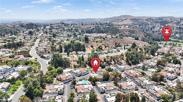 960 Golden Springs Dr Unit G, Diamond Bar, CA 91765 - aerial view of property and surrounding area with nearby suburban area