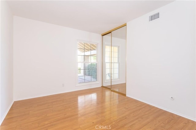 2217 E Brower St, Simi Valley, CA 93065 - unfurnished room featuring light wood-type flooring and baseboards