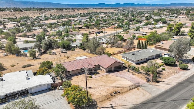 8383 Buckthorn Ave, Hesperia, CA 92345 - aerial perspective of suburban area featuring mountains
