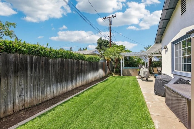481 S Cedar Dr, Covina, CA 91723 - fenced backyard with a patio