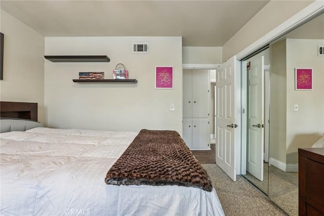 481 S Cedar Dr, Covina, CA 91723 - bedroom with carpet flooring and a closet