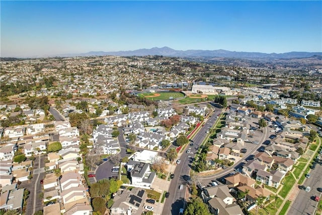 33621 Blue Lantern St, Dana Point, CA 92629 - aerial view of property and surrounding area with a mountain backdrop and nearby suburban area