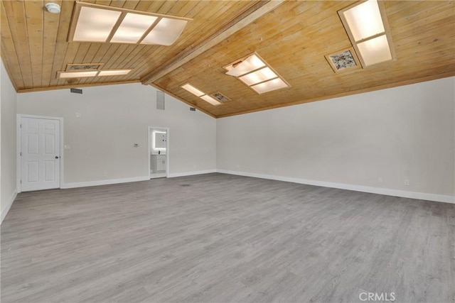 2521 Double Tree Ln, Rowland Heights, CA 91748 - empty room with wood ceiling, wood finished floors, and a smoke detector