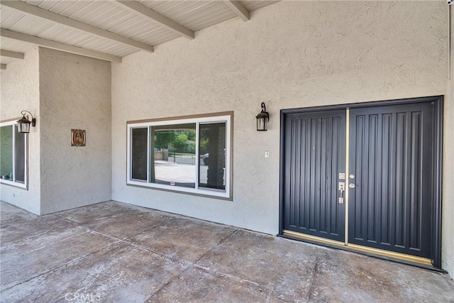 2521 Double Tree Ln, Rowland Heights, CA 91748 - doorway to property featuring stucco siding and a patio area